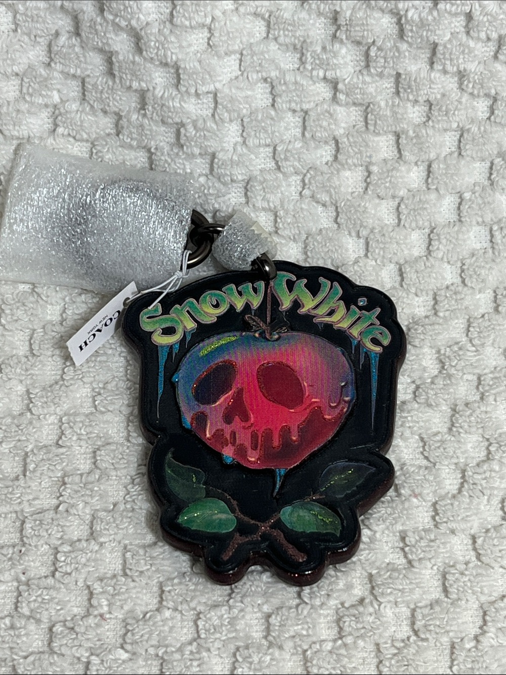 Disney X Coach Snow White Poison Apple Keychain - Multicolor
